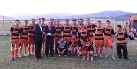 Kurcalı Spor Takımı B kategorisi'nde şampiyon olup bir üst guruba çıktı